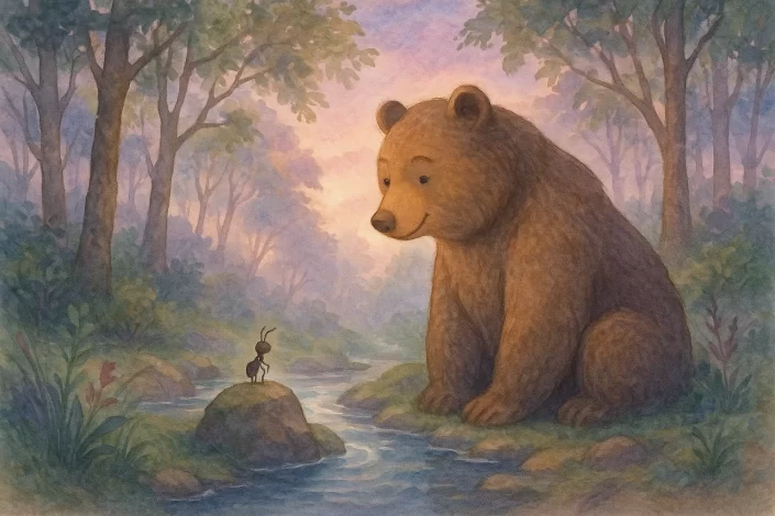 Ayı ve Karınca masalı