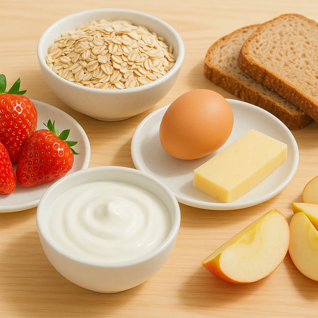 Fusion process inside the Sun - educational illustration