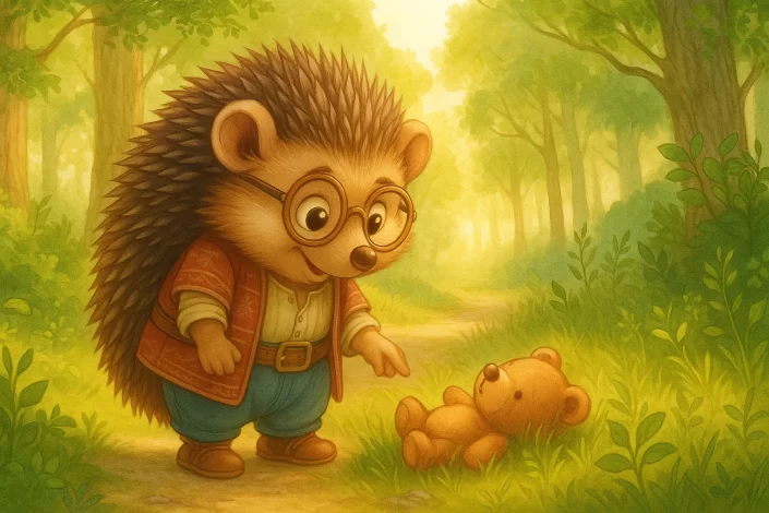 NUK ormanda oyuncak ayı buluyor