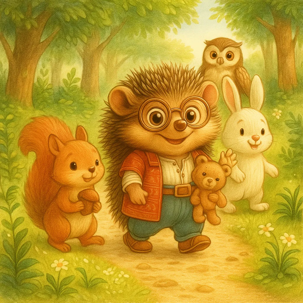 NUK ve arkadaşları ormanda oyuncakla ilerliyor