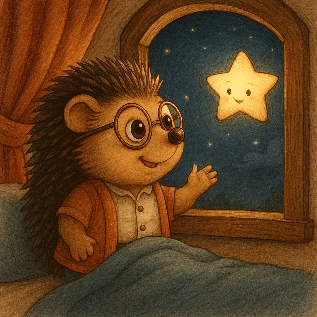 NUK ve Uyku Yıldızı pencere kenarında konuşuyor